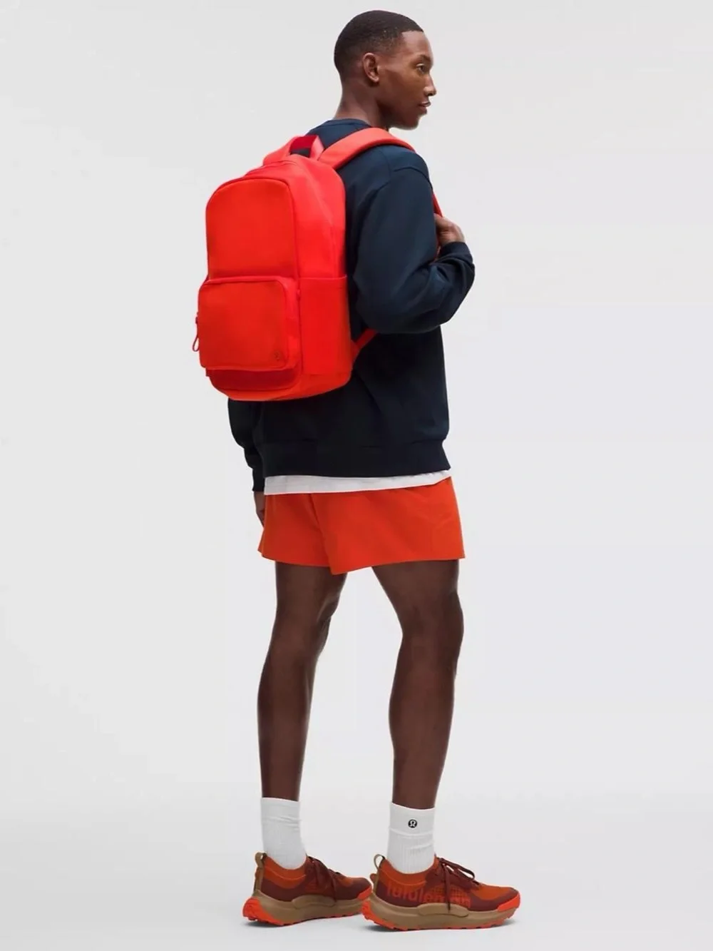 Lululemon Everywhere Backpack 22L- Cherry Ember/Wacky Khaki